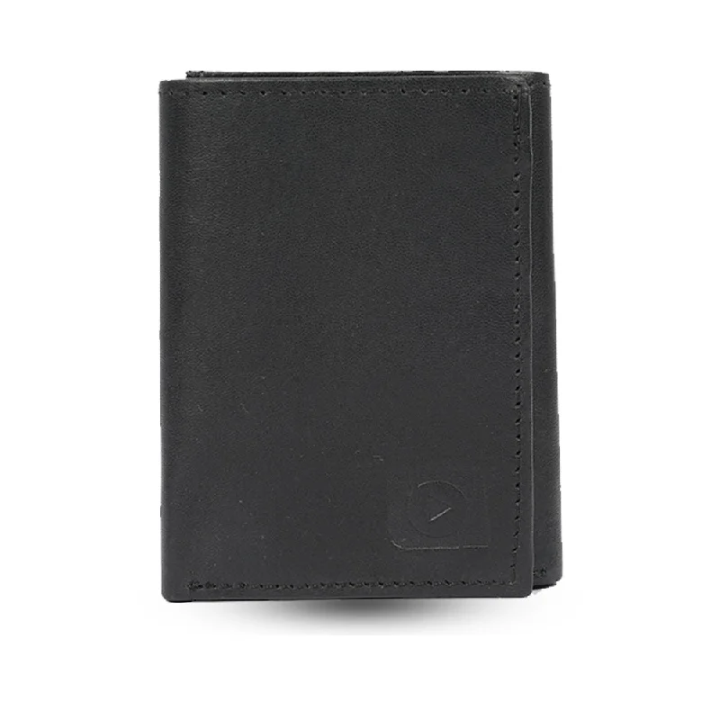 Men'S Bifold Wallet with Credit Card Slots and ID Window