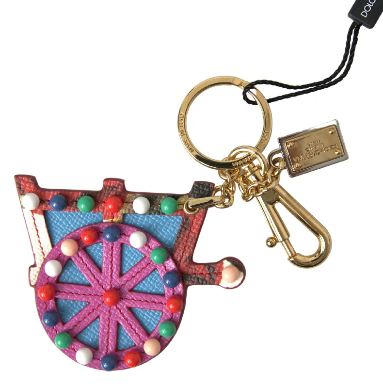 Dolce & Gabbana Elegant  Keychain with  Women's Accents