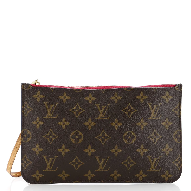 Neverfull Pochette Monogram Canvas Large