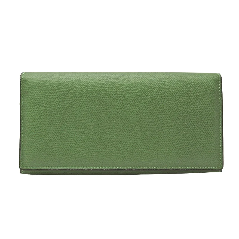 Valextra  Leather Wallet  (Pre-Owned)