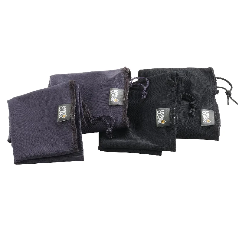 Lewis N. Clark Travel Shoe Bags with Drawstring Closures