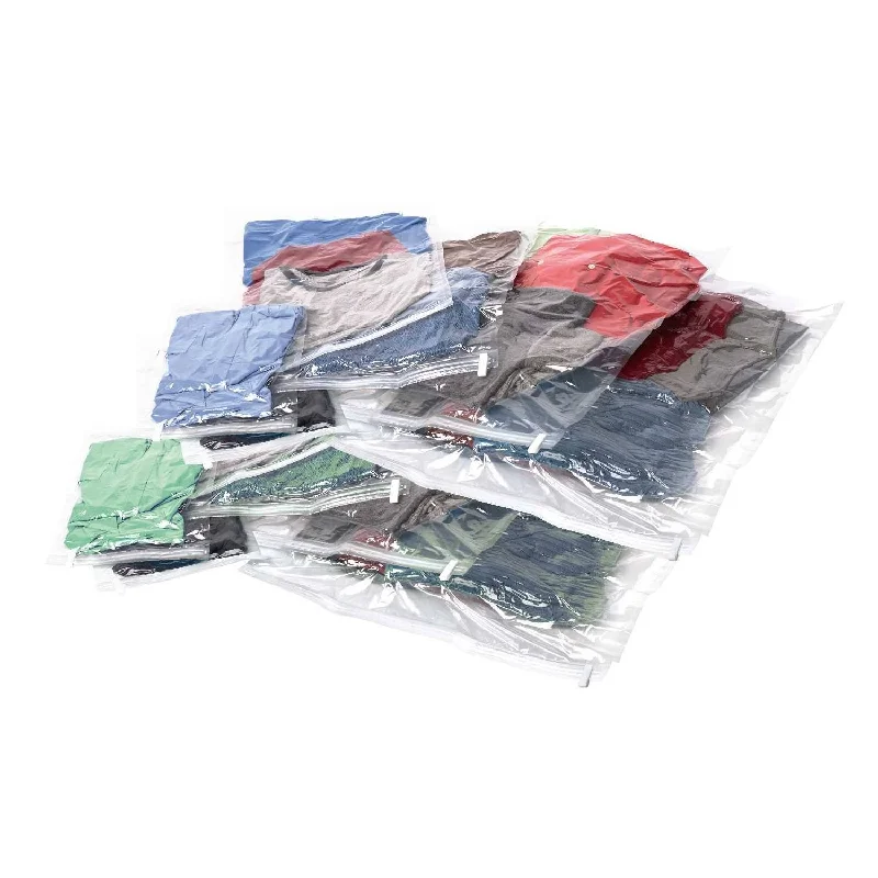 12 Piece Compression Bag Kit Clear