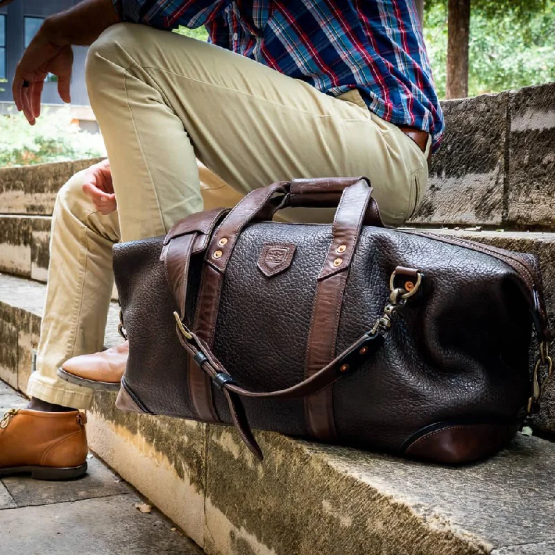 Theodore Leather Weekender Bag