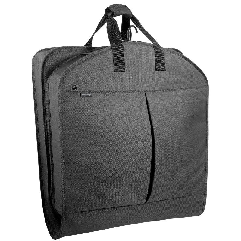 WallyBags 52" GarmentBag with accessory pockets 805 Black