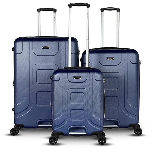 Gabbiano Luggage The Luca Collection 3 Piece Expandable Hardside Spinner Set